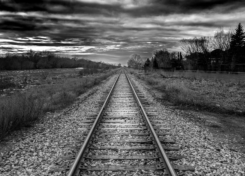 Tracks to Nowhwere by Brian Clark